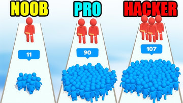 NOOB vs PRO vs HACKER in Time Shift 3D