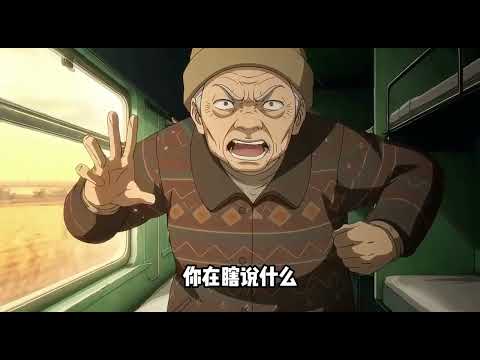 《火车邻座》春运抢不到高铁票，我咬牙坐绿皮车下铺，却遇上一家老小要求换座，被拒后还处处刁难。熊孩子哭闹抢食，吃坏肚子反倒倒打一耙，雪困列车的二十几小时里，这家人没完没了。#喵喵推文