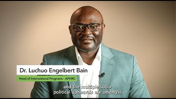 Dr. Luchuo Engelbert, Head of International Programs, APHRC, 2025 Countdown Lancet Report message