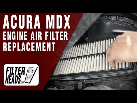 How to Replace Engine Air Filter 2015 Acura MDX 3.5L V6