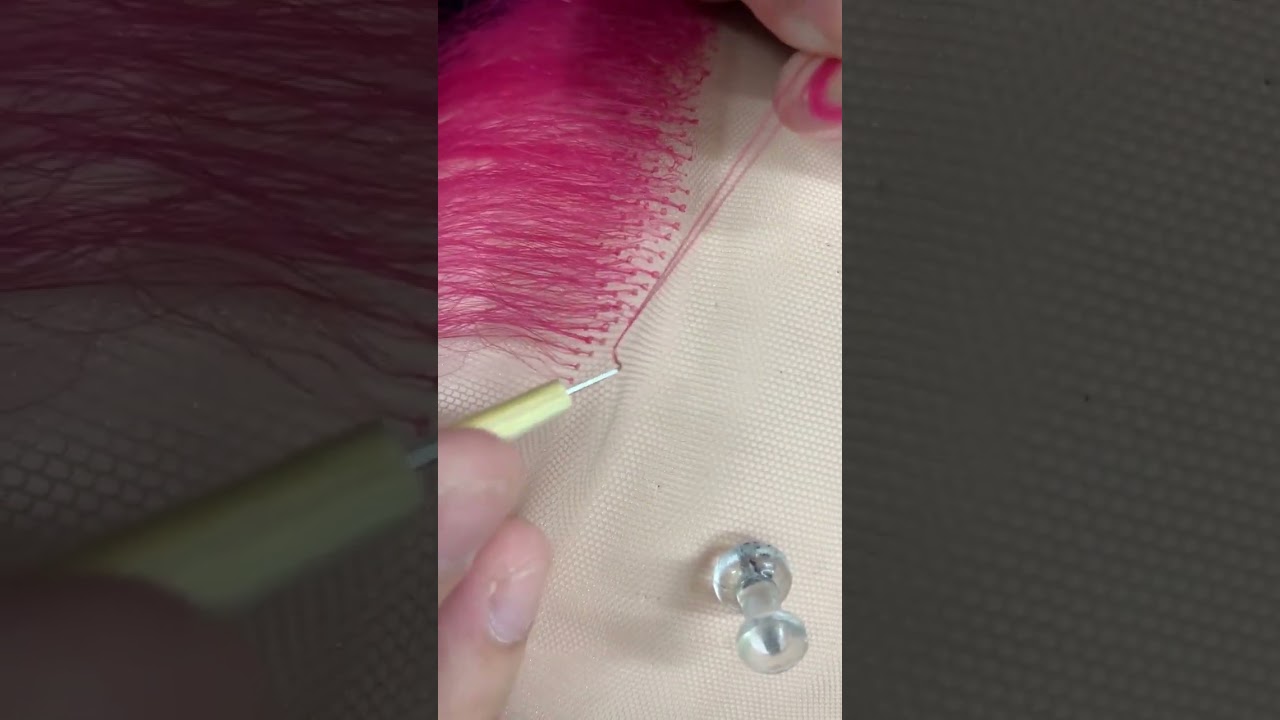 コスプレ雑貨 手植えパーツ作成キット (かぎ針2本&チュール1枚