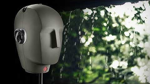 CALM RAIN & THUNDER • 10H High Quality Binaural Recording • Neumann KU100