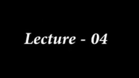 Lecture-04 (Calculus of Variations and Integral Equations) #swayamprabha #CH38SP