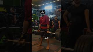 Barefoot Deadlift Beast 💀 190KG Raw Power