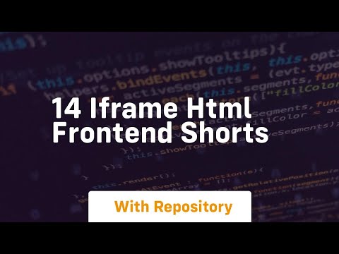 14 iframe html