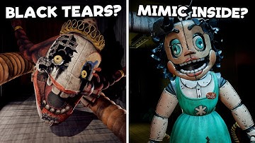 Analyzing FNAF: Secret of the Mimic Animatronics Up Close (Hidden Model Details) Part 1