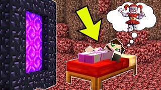 Minecraft: *NEVER* SLEEP IN THE NETHER!!! - NETHER DREAMS - Custom Map