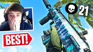 BEST MP7 Class Setup in Warzone + 21 Kills! Best RUN and GUN CLASS in Warzone! (COD WARZONE MP7)