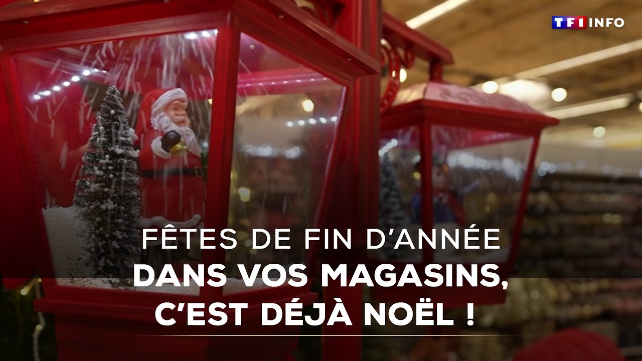 Dans vos magasins, c'est déjà Noël !｜TF1 INFO