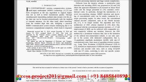 Algorithm and Architecture of Configurable Joint Detection and Decoding for MIMO Wireless Communicat