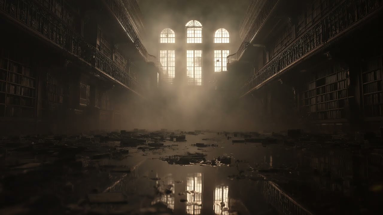 Quiet Worlds | Studying in a library that no longer exists (Lo-Fi Ambient for Peaceful Focus)