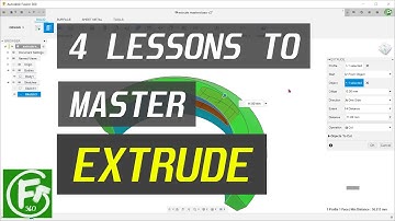 Fusion 360 - 4 Lessons to Master Extrude