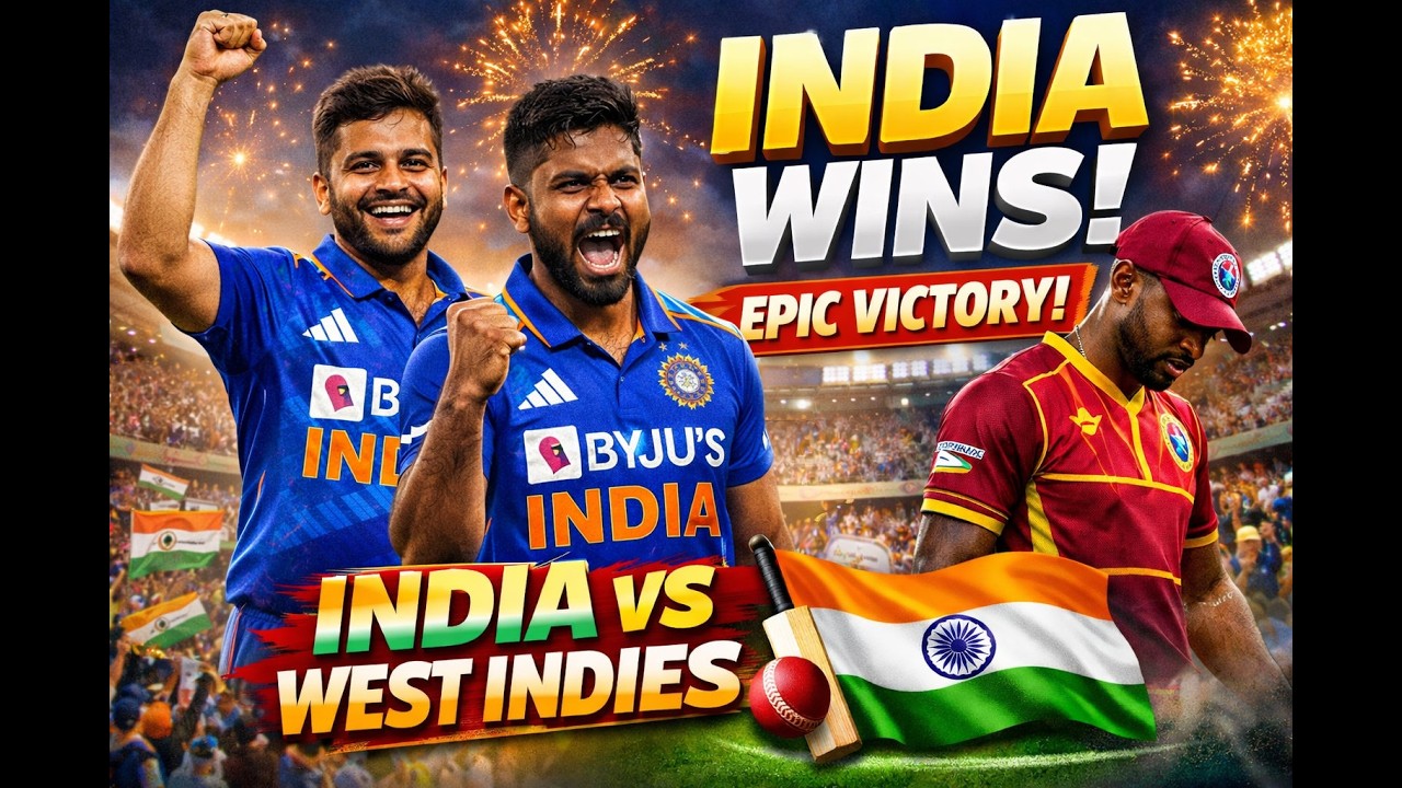 India Won Last Match vs West Indies 💙🔥 | Epic Victory Celebration |Sanju Samson Special | vlog - 119