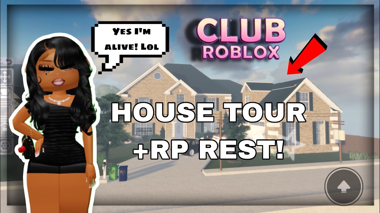 Обзор дома + Вопросы и ответы по перезагрузке RP || CLUB ROBLOX RP🏡