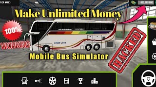 How To Make Unlimited Money For Mobile Bus Simulator | Unlimited Money For Mobile Bus Simulator screenshot 1