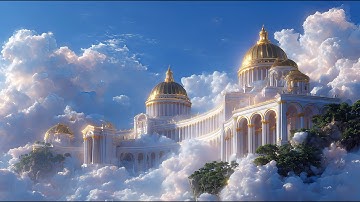 A Celestial Roman Flavian Palace | ASMR AI architecture | Mansion Tour