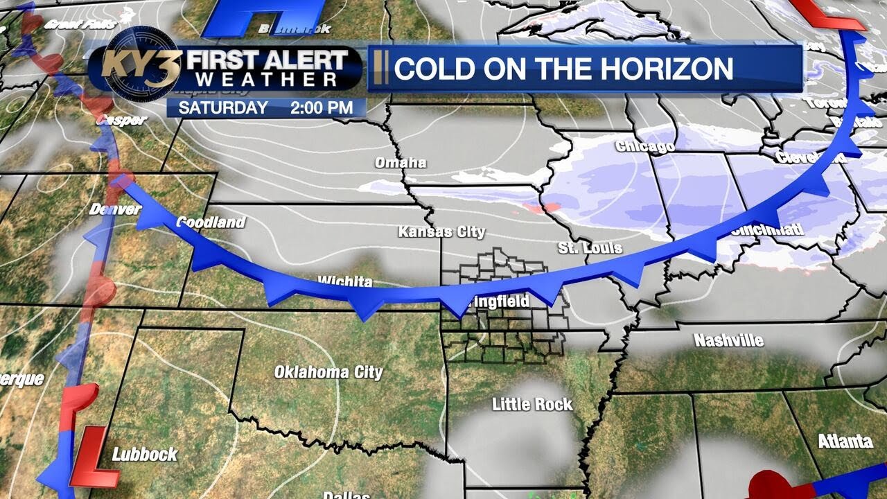 Cold blast this weekend - YouTube