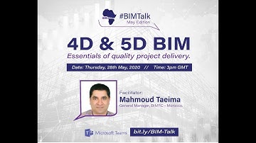4D & 5D BIM: Essentials Of Quality Project Delivery.