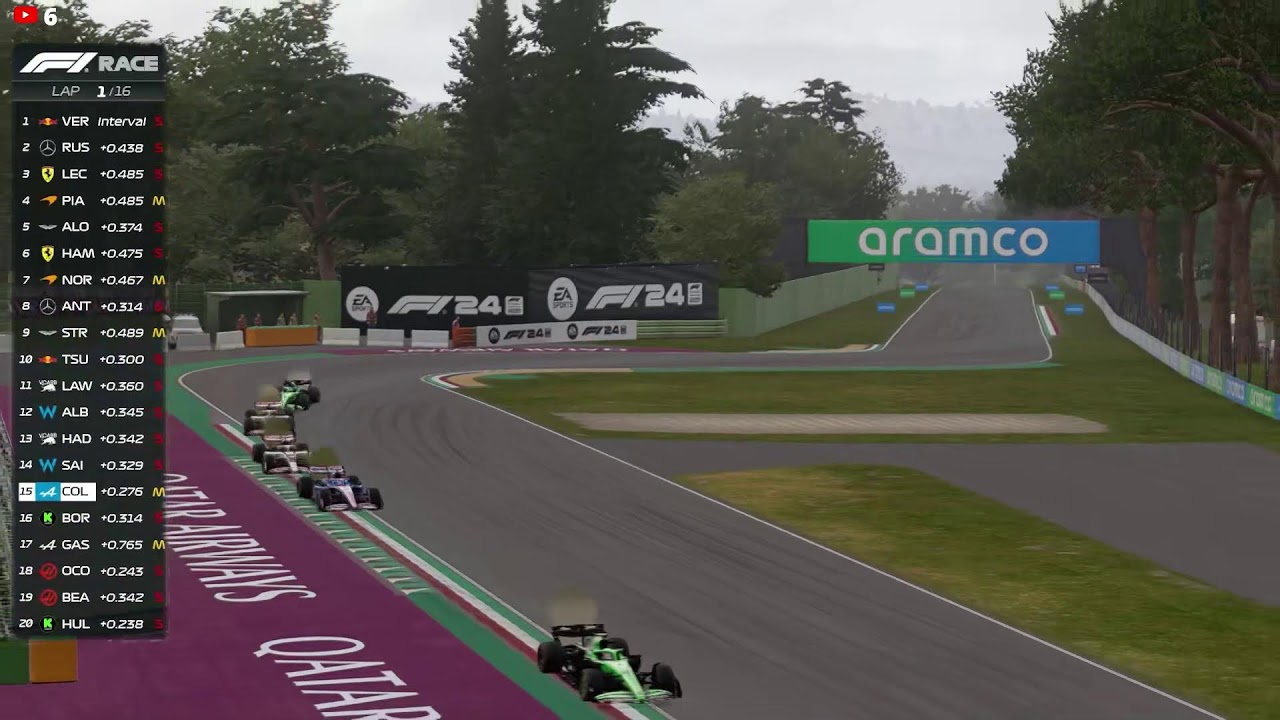 LIVE Race F1 25 Imola Grand Prix 2025 | Emilia Romagna GP