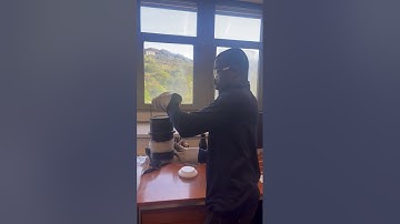 Refilling Liquid Nitrogen for FTIR Microscopy