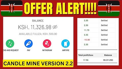 Candle Mine Version 2.2 at Work. OFFER!Binary.com trading Bot.