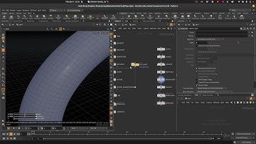 AutoTopology and Sweep Curves inside Houdini