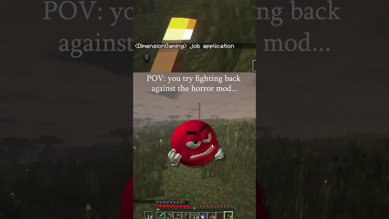 Took It Personal 😂 #fyp #minecraftmemes #minecrafthorror #gaming