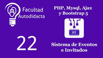Sistema de eventos e invitados con PHP, MySQL, AJAX y Bootstrap 5 | Cap 22 - Buscador por fecha