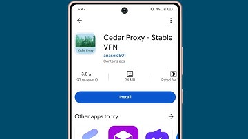 cedar proxy app kaise use kare || how to use cedar proxy app