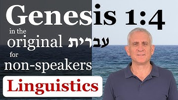 Het eerste vers in ‘bijbelse stijl’