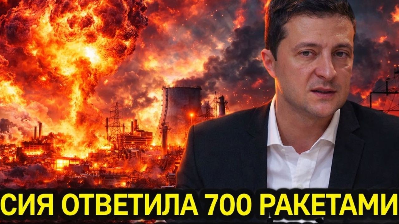 700 ракет и 15 часов ударов: Россия нанесла массированный удар по энергетике Киева