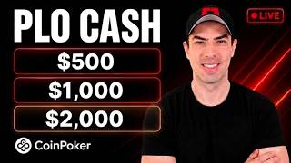 PLO Cash Games on Coinpoker