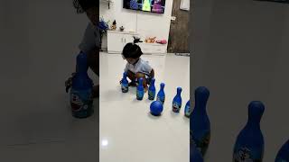 Bowling Set Indoor Fun Children Games #kidslearning #shortsfeed #bowling