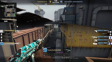 4k with 1v3 on Train CS:GO