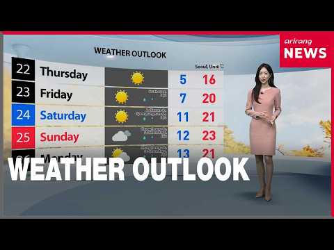 [Weather] First cold wave advisory of the fall, Seoul to drop to 5°C tomorrow morning