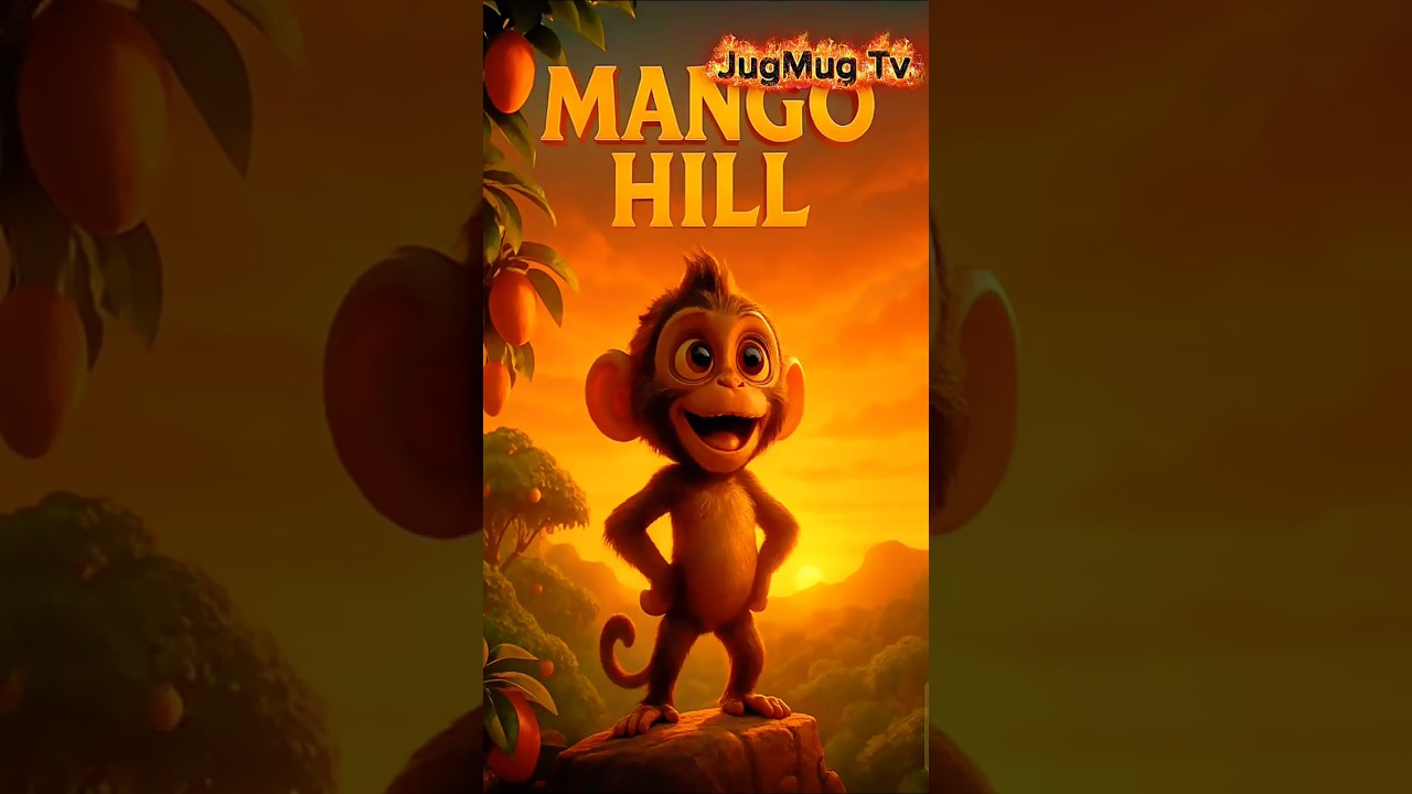 The Mango Hill 🍋🐒🐐 | Monkey & Goat Fight for Mango | Kindness Wins 