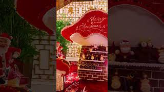 Beijing Christmaschristmas Lights In Beijings Guomao Area