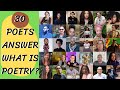 30 poets answer what is poetry  national poetry month  napowrimo2022