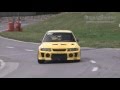 Maximum Attack! Mitsubishi Lancer EVO V from Sergio Pinto with full Onboard at Swiss Hillclimb 2015