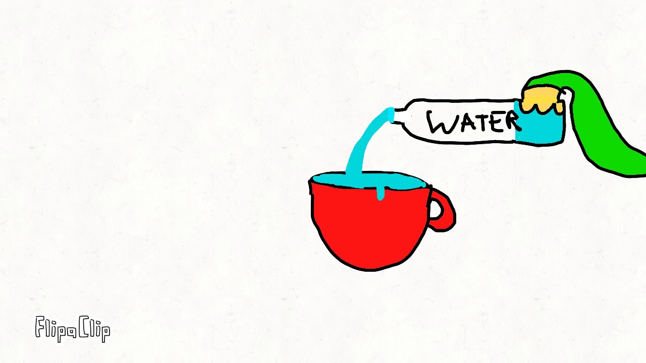 Pouring Water (Animation) YouTube