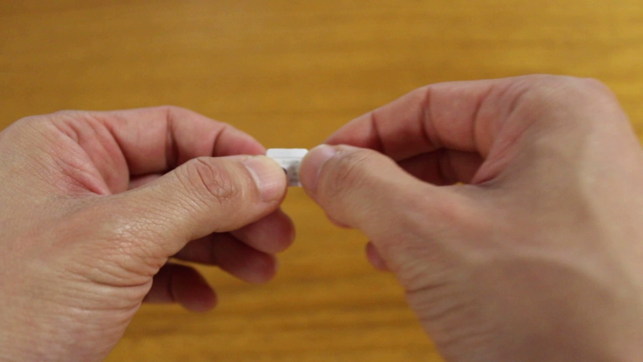 マルチSIMカード カット方法 - YouTube