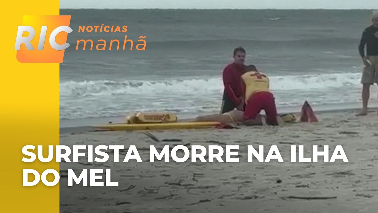 Jovem morre afogada na Ilha do Mel depois de ser arrastada pela correnteza no litoral