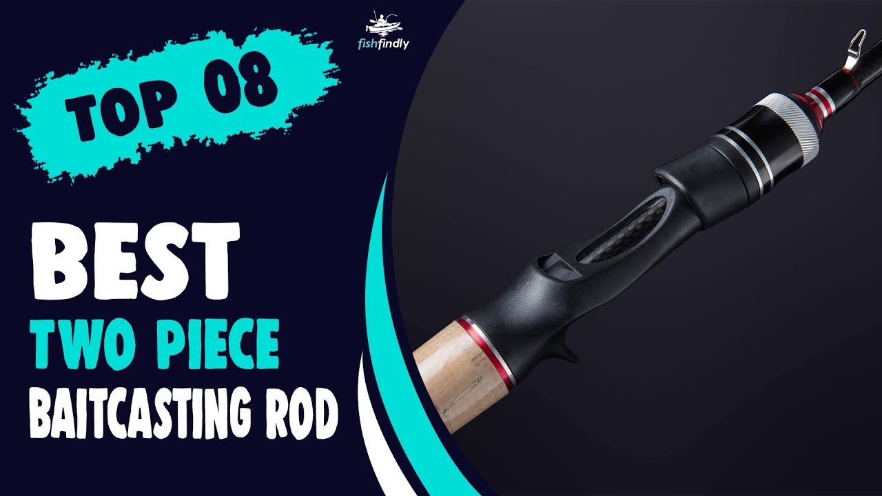 Fishing Rod and Reel Combo, Baitcasting Combo Baitcast Reel, 6 Foot 7 Foot  2-Piece, Durable Fiberglass Wrapped Carbon Fiber Rod with Comfortable EVA