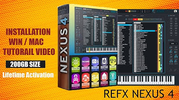 Nexus 4 Free Installation Video Windows / Mac M1 ReFX Nexus 200GB Lifetime Activation 2023