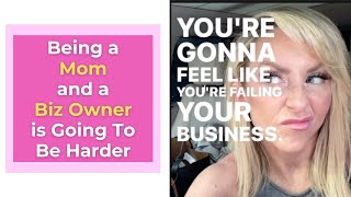 The Truth About Being a Mom and a Business Owner | #shorts