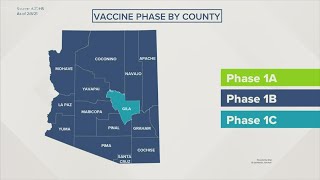 Gila County becomes 1st Arizona county to move into Phase 1C for vaccine
