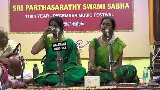 Anahita & Apoorva l December Music Festival 2018 l Sri Parthasarathy Swami Sabha screenshot 4