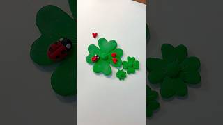 Manifesting lucky vibes for you 🍀 ✨ #foamclay #artsandcrafts #beginnerfriendly #luckyvibes #diy