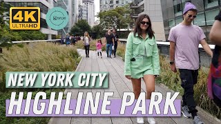 New York City - Highline Park [4K] Walking Tour