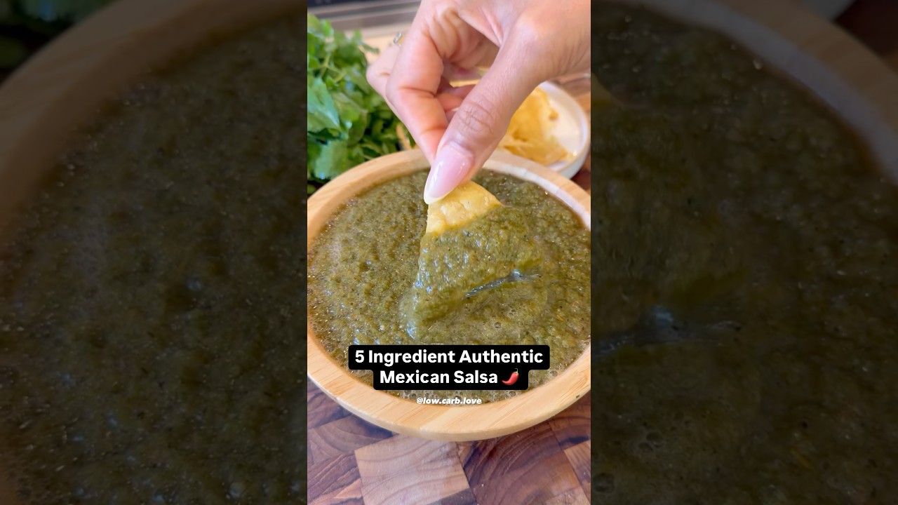 5 Ingredient Mexican Salsa!